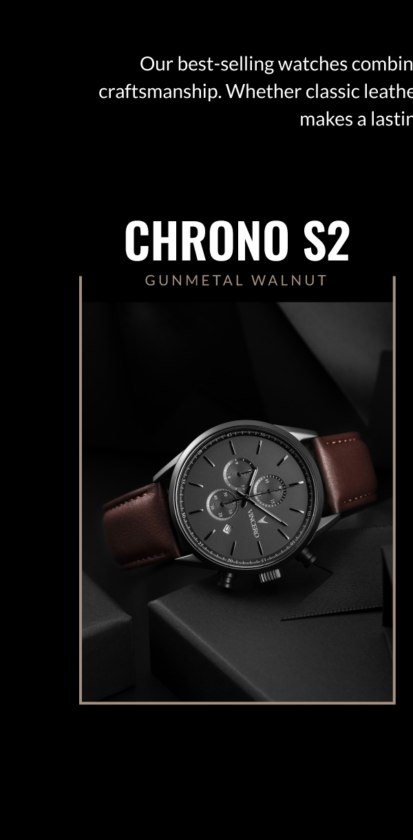 Chrono S2 GunMetal Walnut