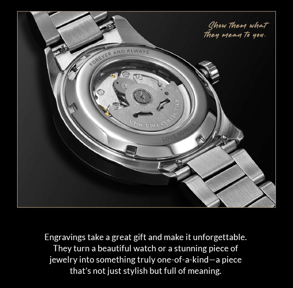 Engraved Watch