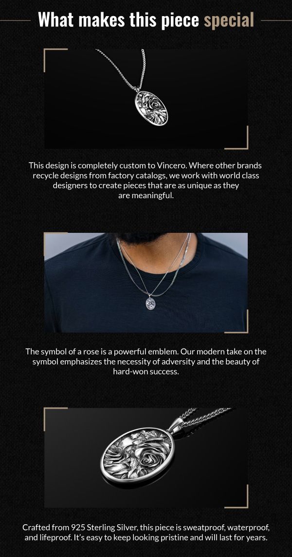 A completely custom design. A powerful Emblem. 