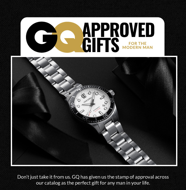GQ approved gifts. Dont take it from us, GQ has given the stamp of approva as the perfect gift