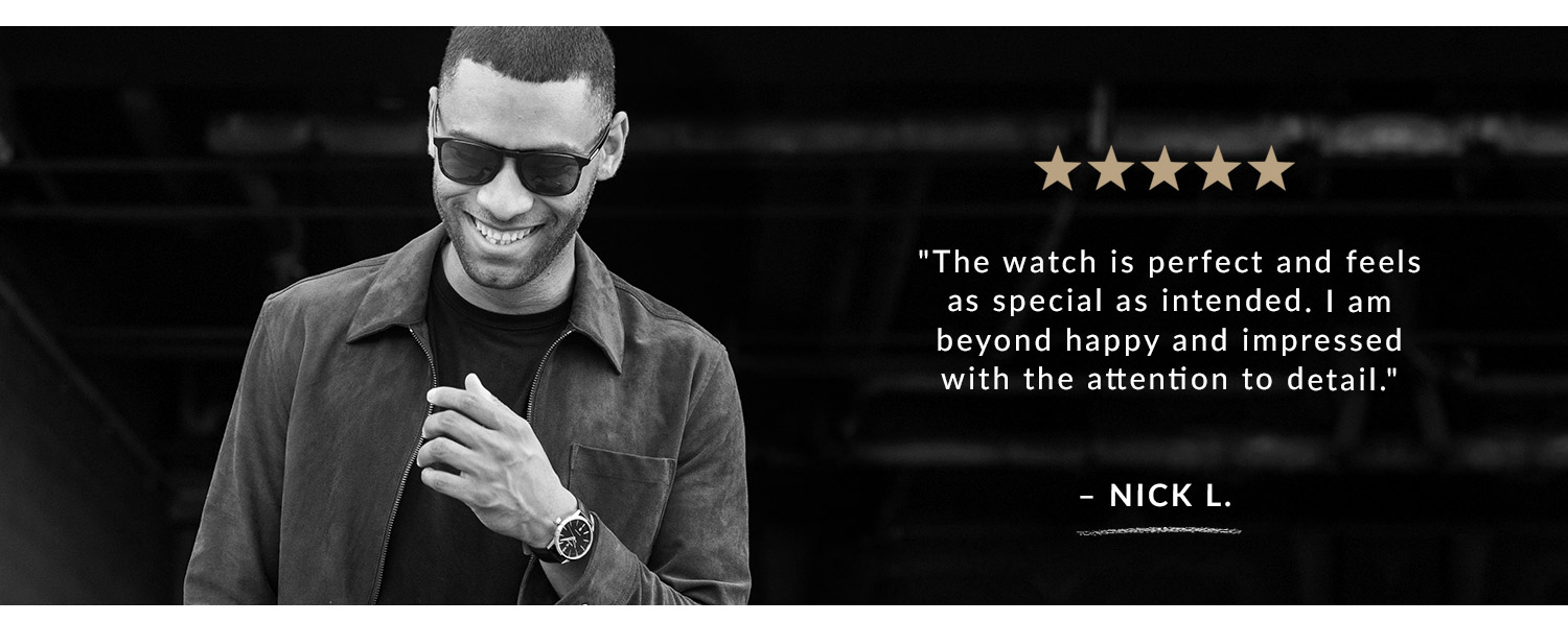 "Beyond Happy" - Nick L.