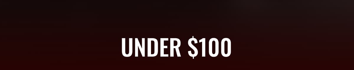 Under $100