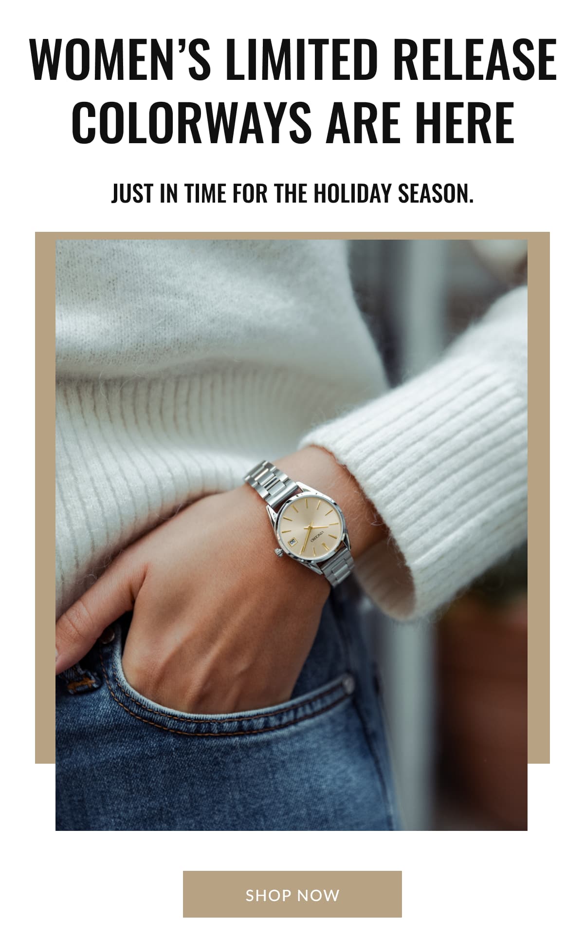 Women’s Limited Release Colorways Are Here Just in time for the holiday season.