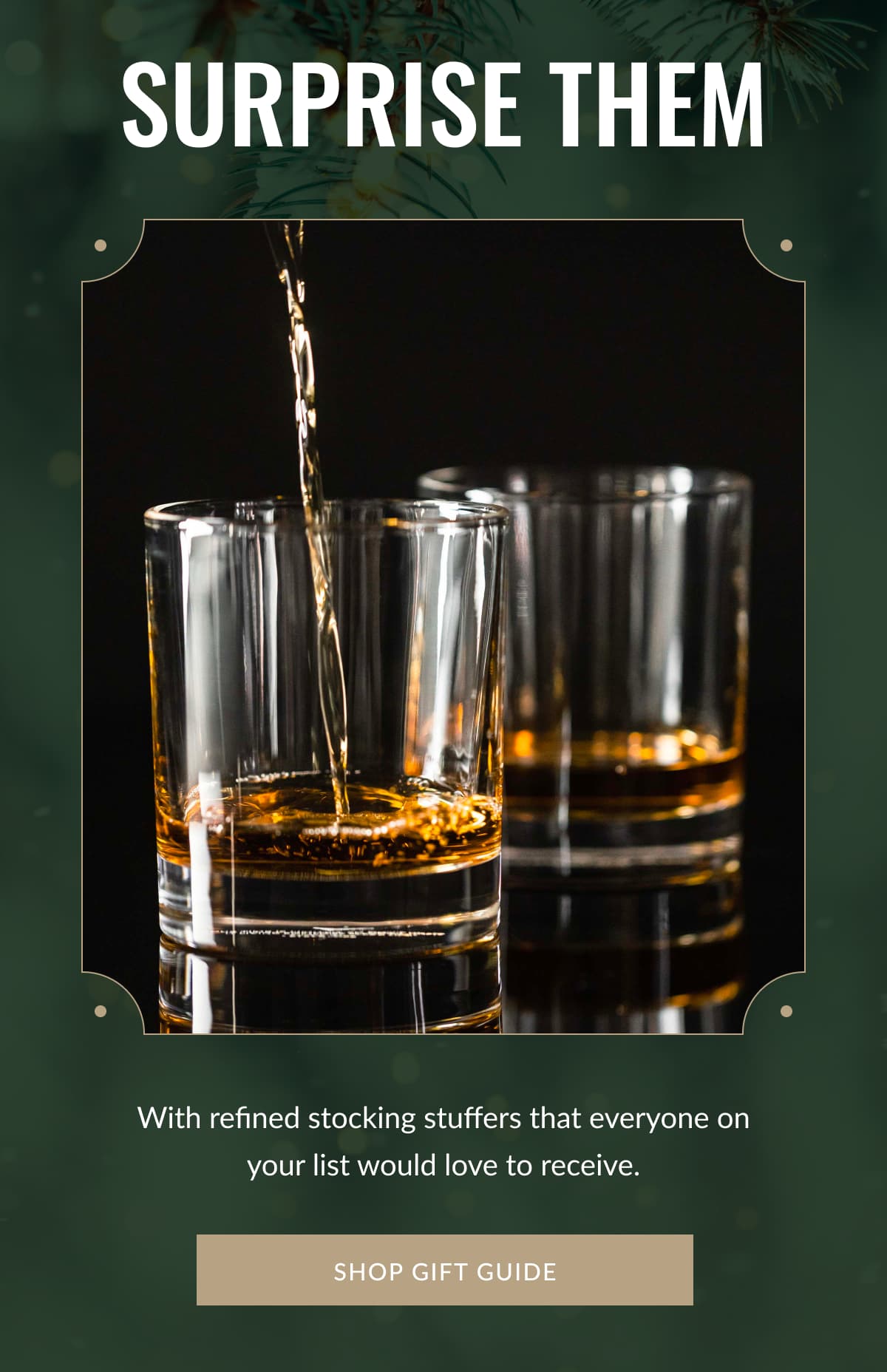 Surprise them with refined stocking stuffers that everyone on your list would love to receive.