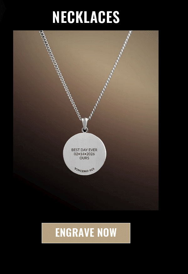 necklaces engrave now