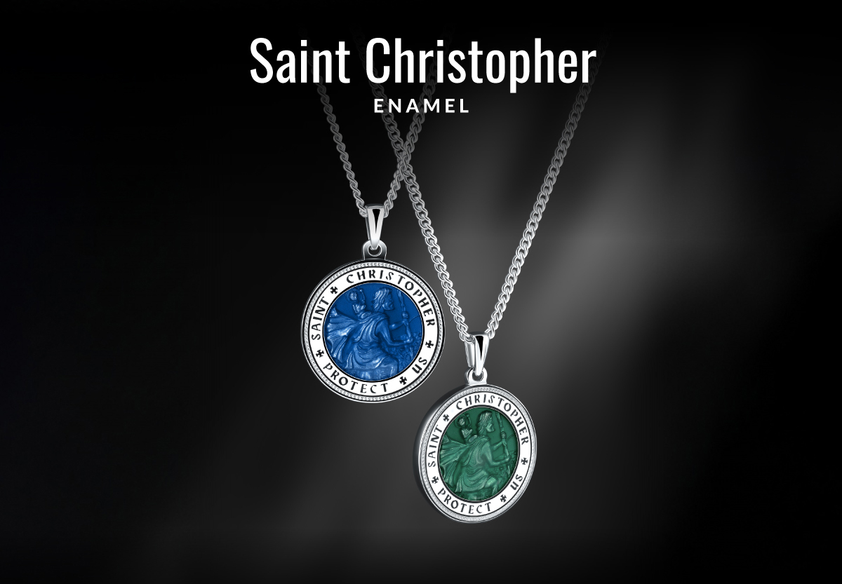 Saint Christopher ENAMEL 
