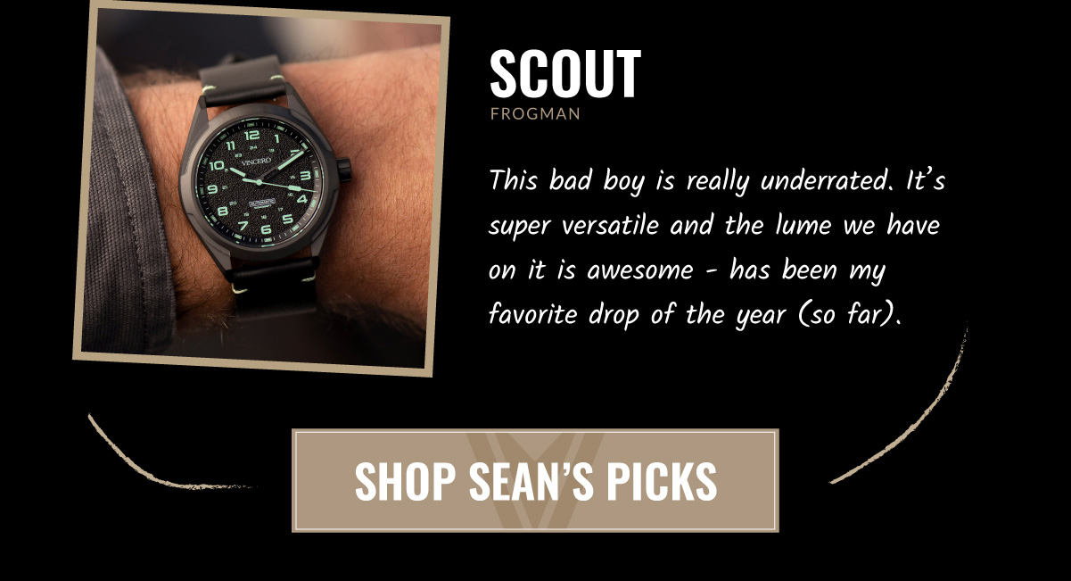 Get this Sean's Watch Pick