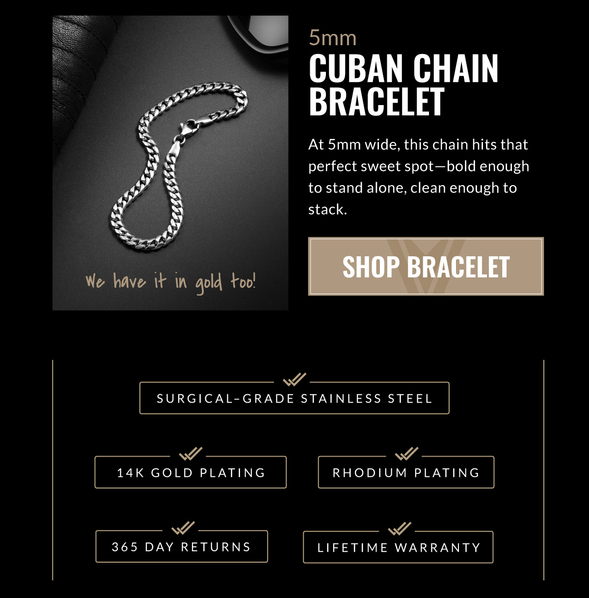 Shop Bracelet