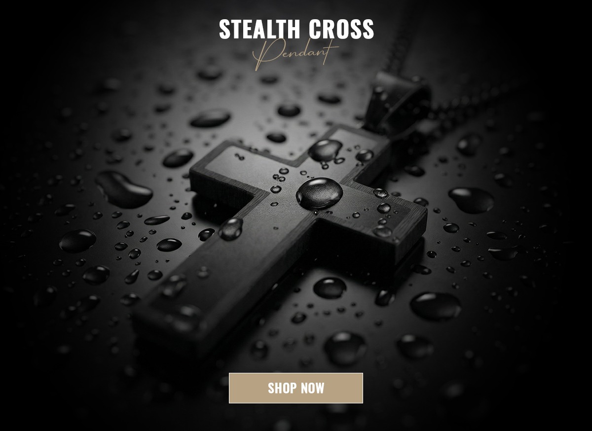 Stealth Cross Pendant Shop Now