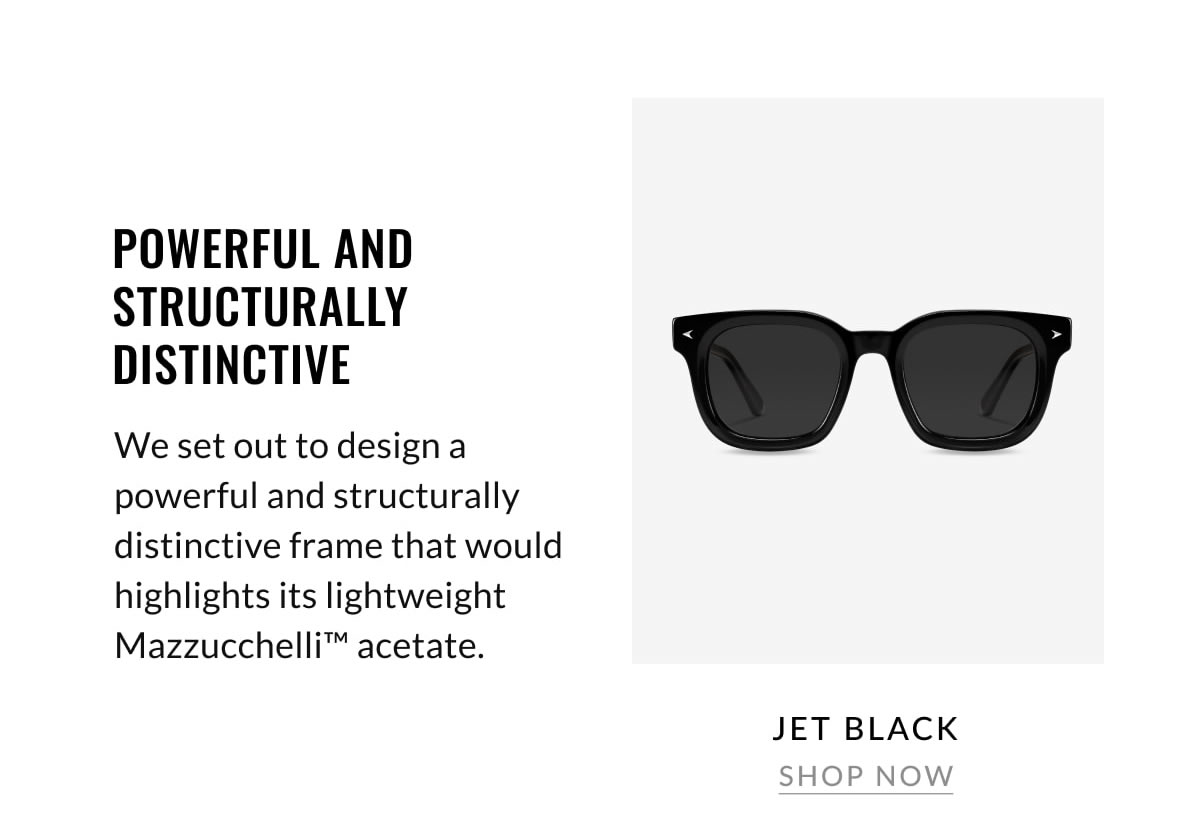 THE HUDSON -  JET BLACK