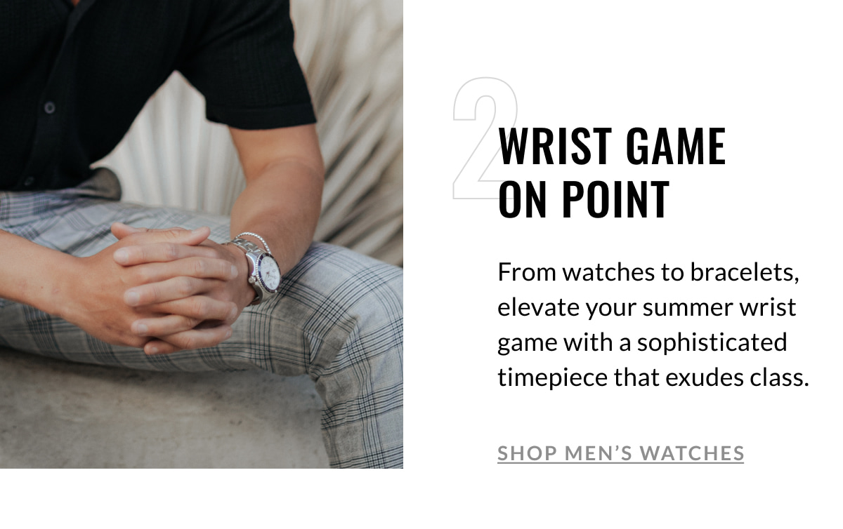 SHOP MEN’S WATCHES