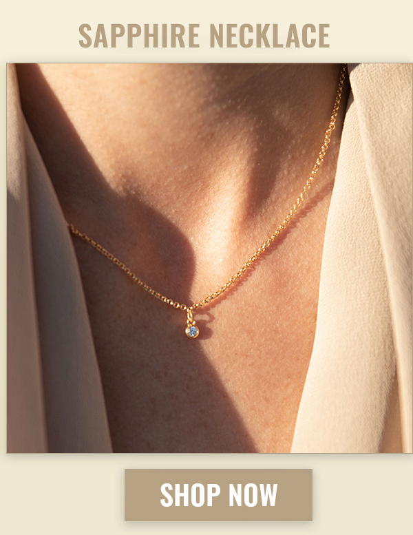 Sapphire Necklace Shop Now