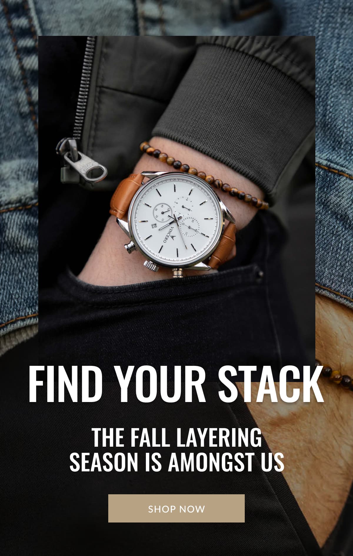 Find Your Stack The Fall layering season is amongst us