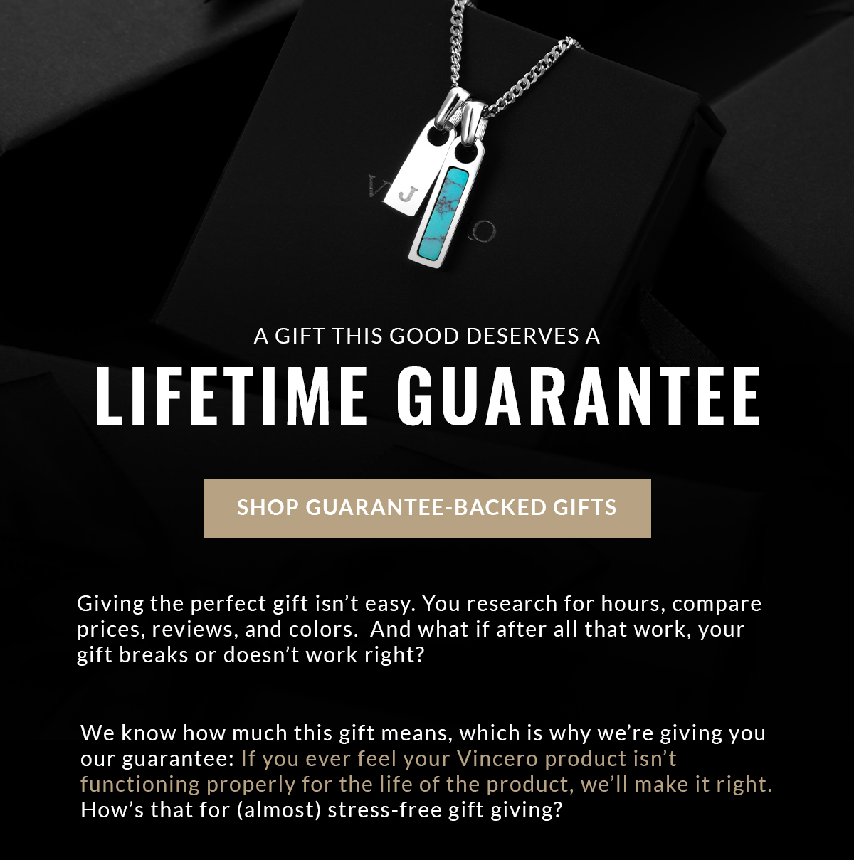 A Gift This Good Deserve A Lifetime Guarantee Shop Guarantee-Back Gifts