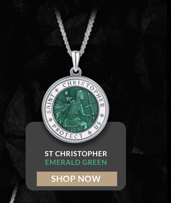 ST CHRISTOPHER EMERALD GREEN SHOP NOW