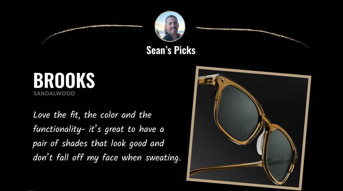 Get this Sean's Sunglass Pick