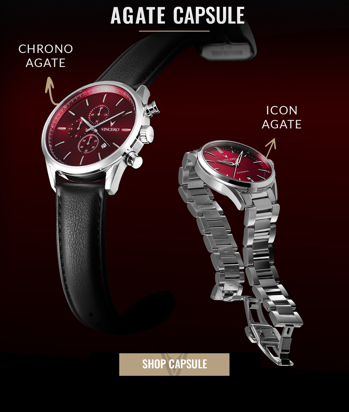 AGATE CAPSULE Chrono Agate Icon Agate SHOP CAPSULE