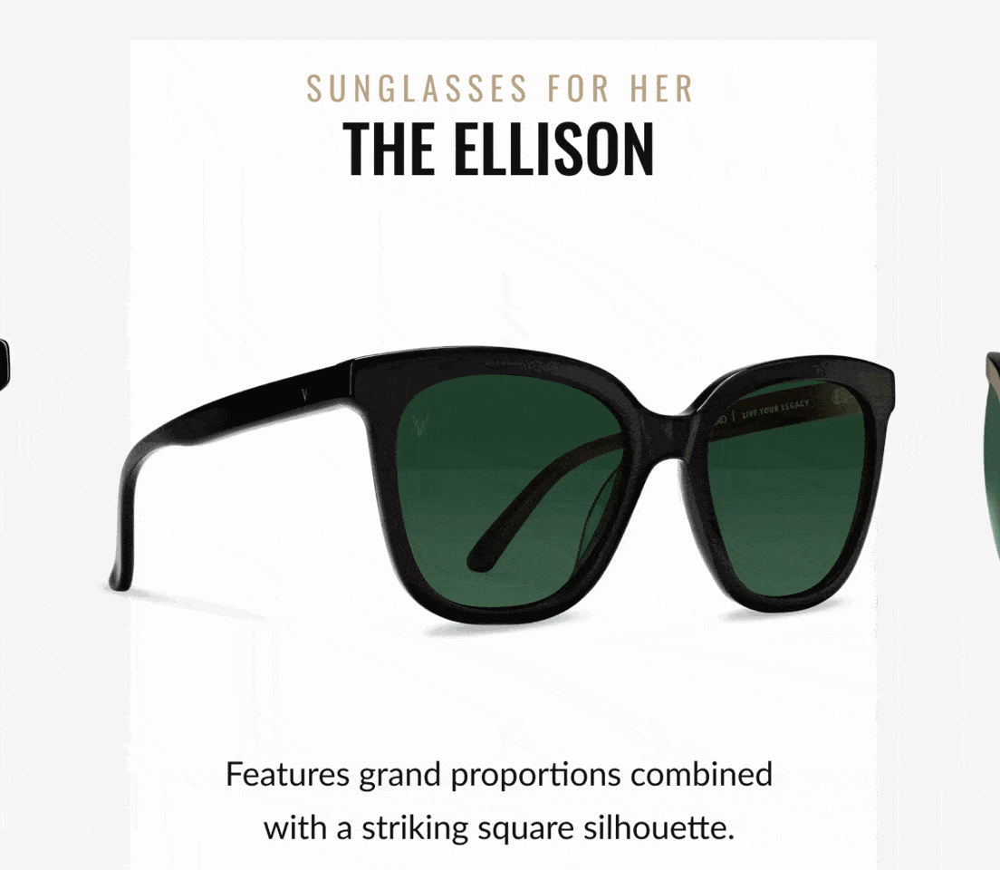 THE ELLISON - Features grand proportions combined with a striking square silhouette.