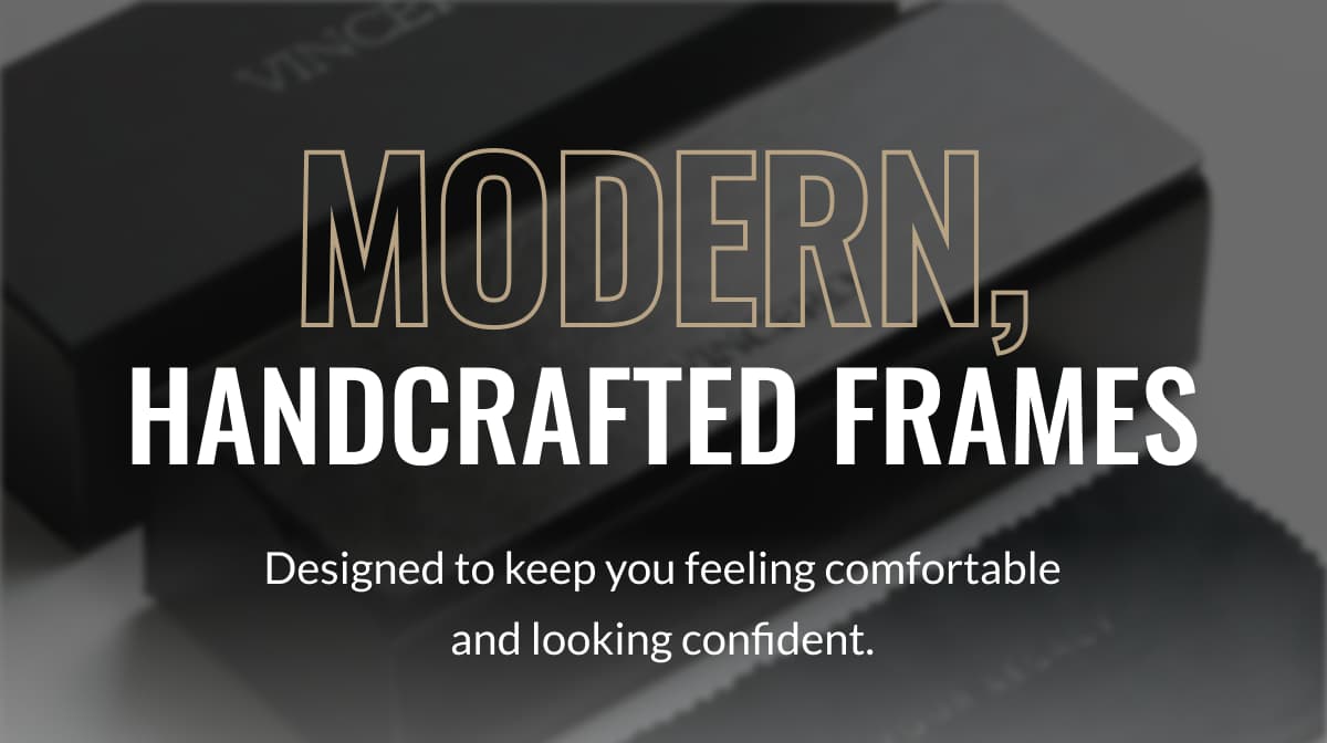 Modern, Handcrafted Frames