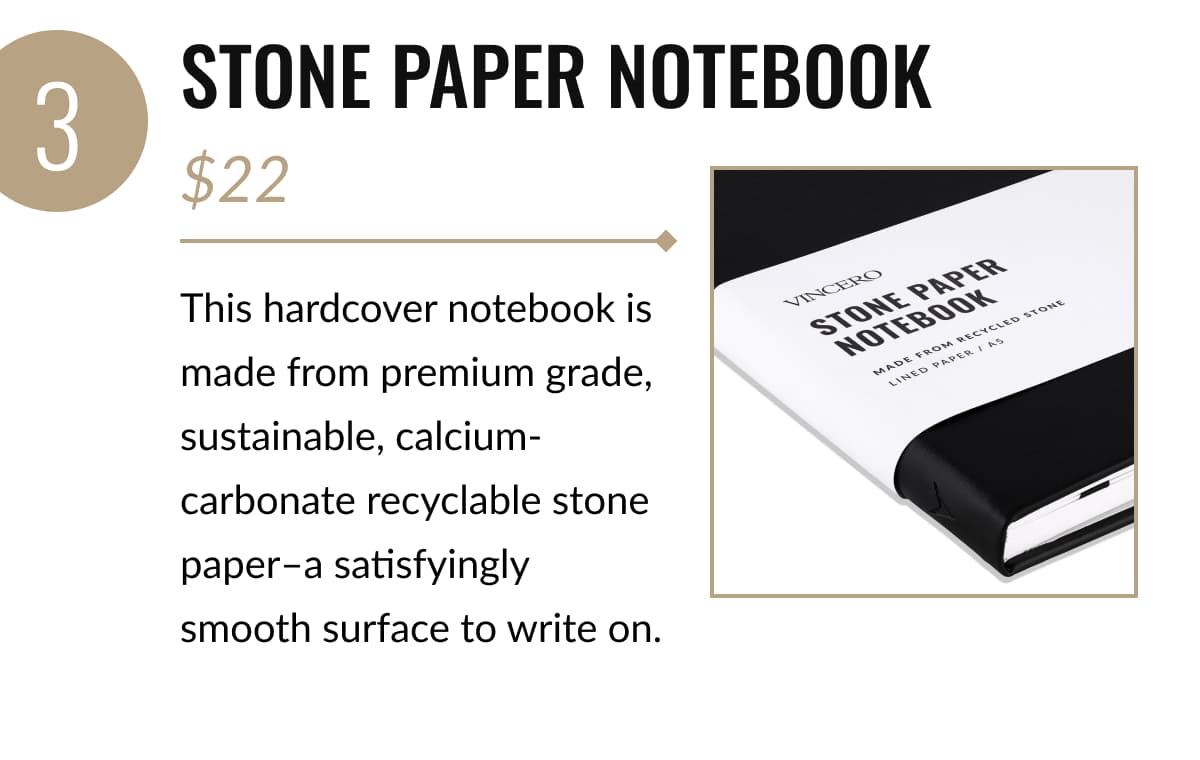 STONE PAPER NOTEBOOK