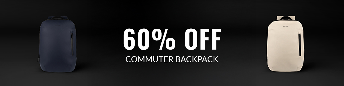 60% OFF COMMUTER BACKPACK