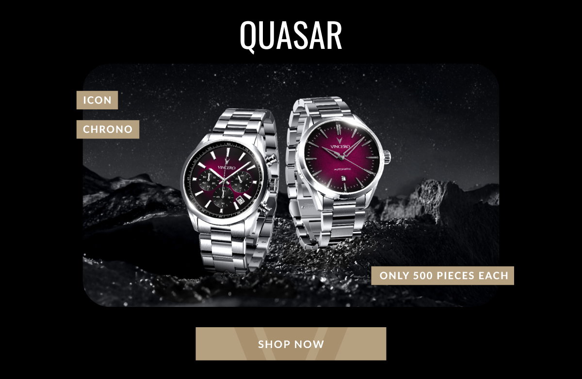 QUASAR ICON CHRONO ONLY 500 PIECES EACH SHOP NOW