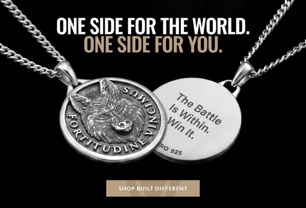 ONE SIDE FOR THE WORLD. ONE SIDE FOR YOU. SHOP BUILT DIFFERENT