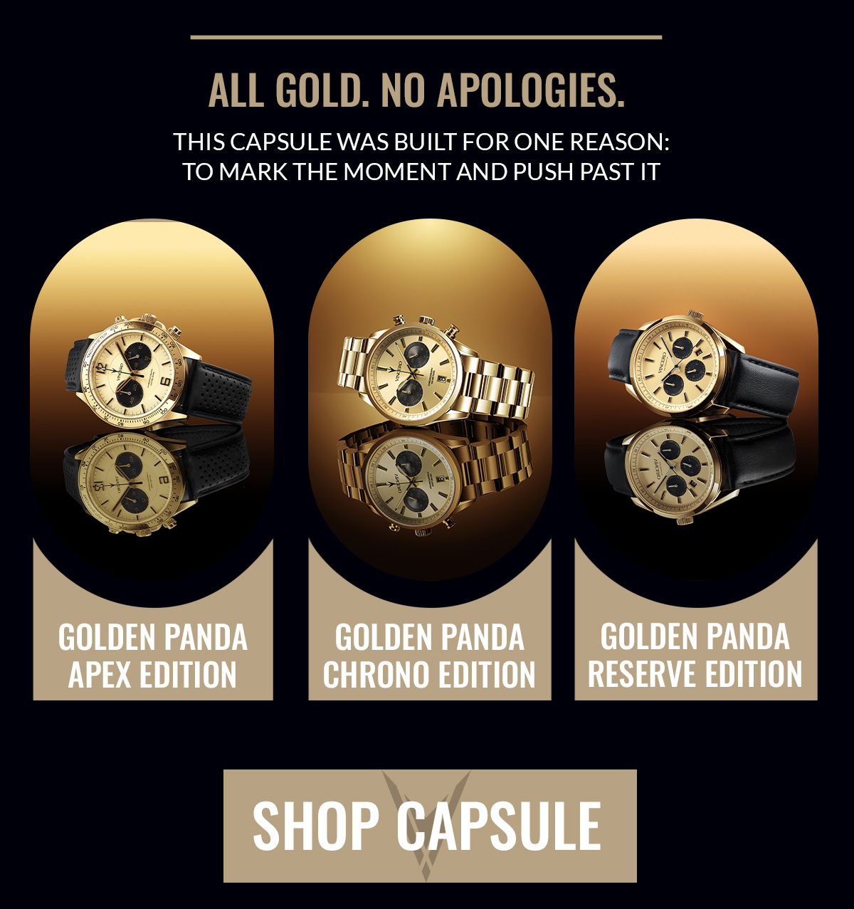 All Gold. No Apologies