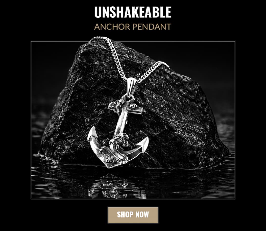 UNSHAKEABLE ANCHOR PENDANT SHOP NOW