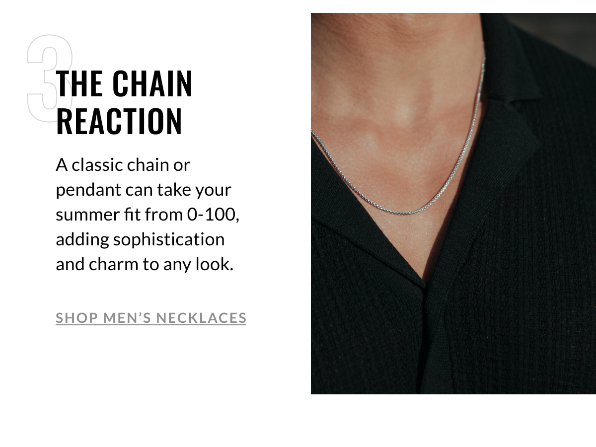 SHOP MEN’S NECKLACES