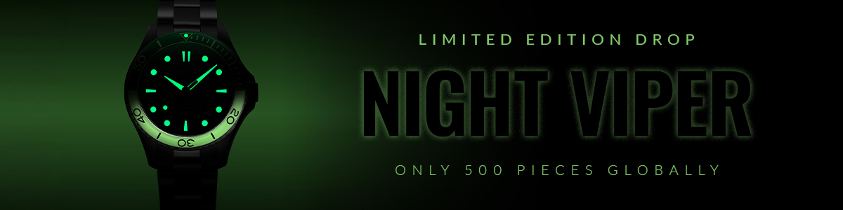 Limited Edition Drop Night Viper Only 500 Pieces Globally