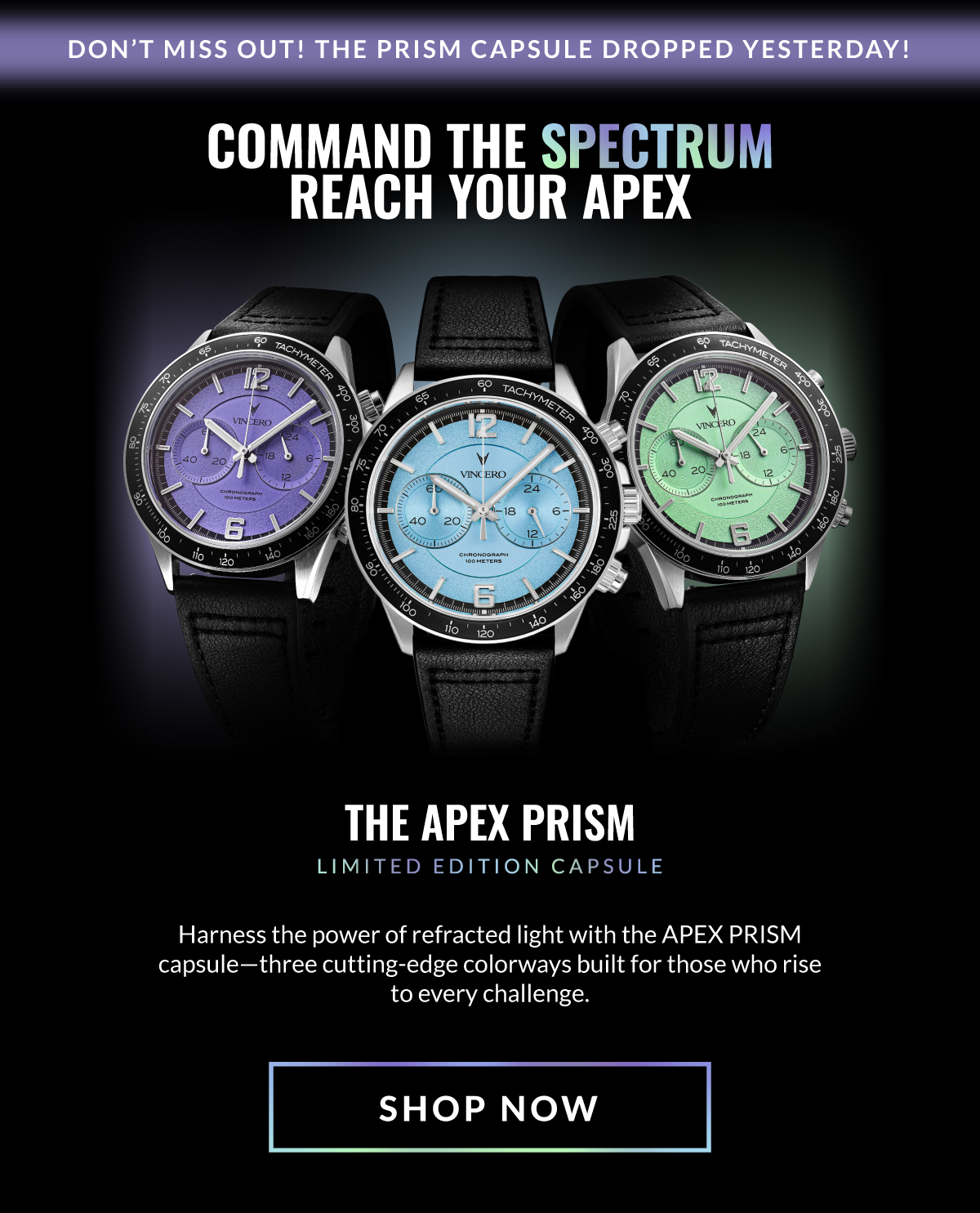 The Apex Prism Just Drop