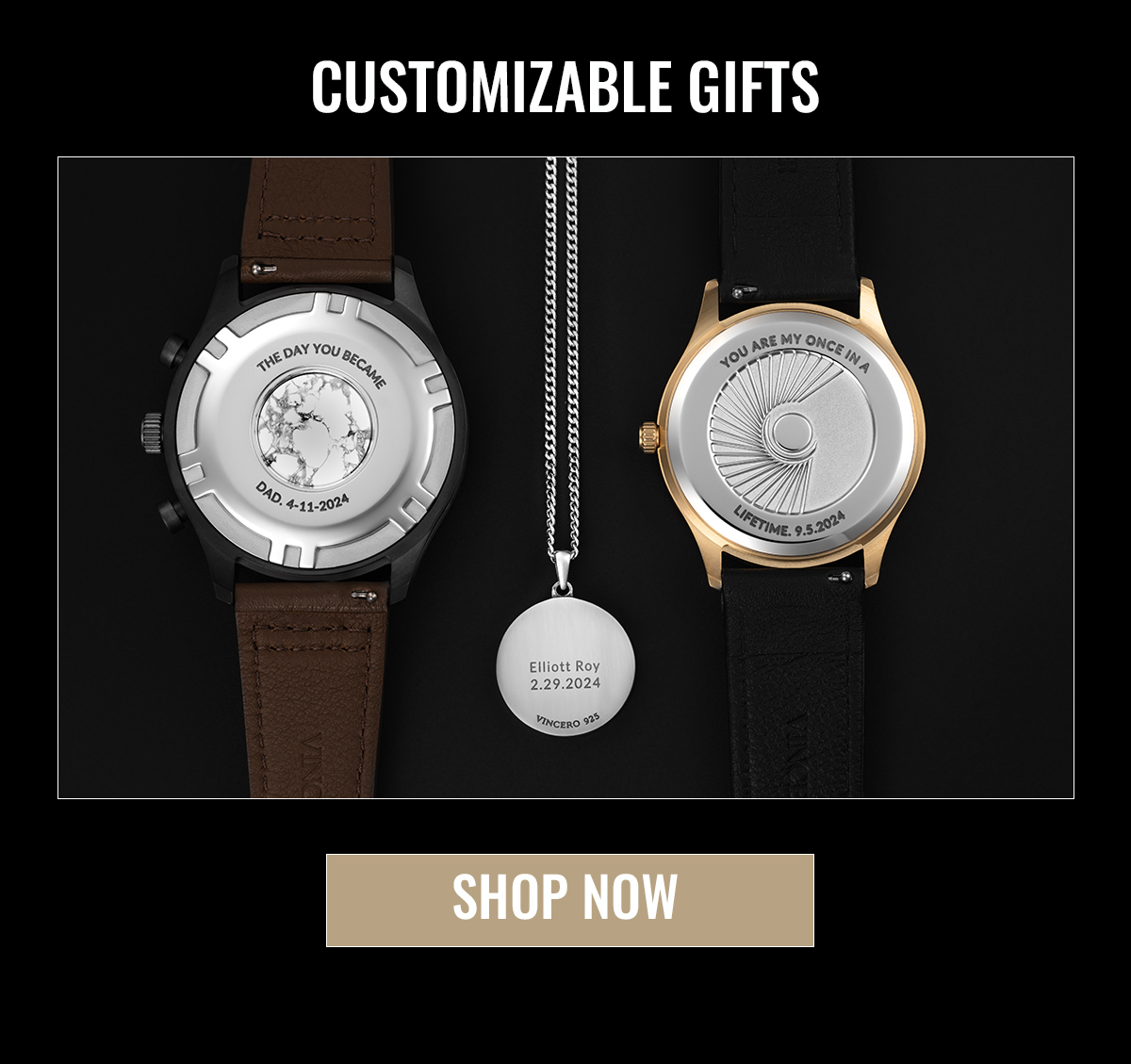 CUSTOMIZABLE GIFTS SHOP NOW