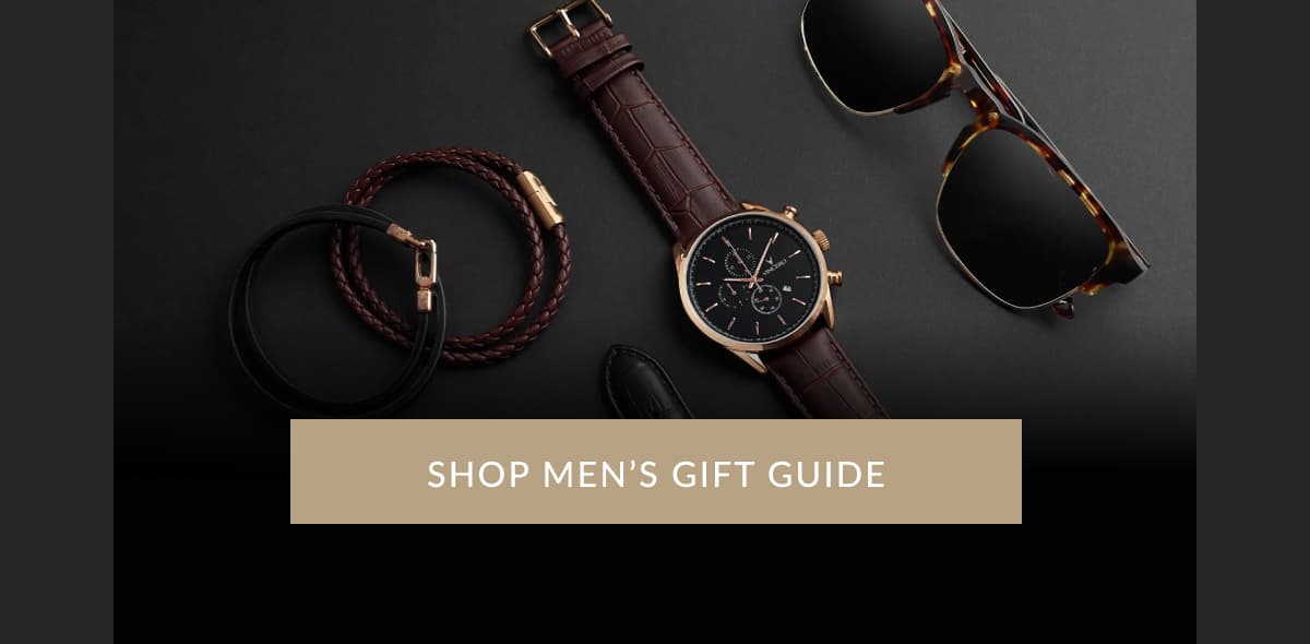 SHOP MEN’S GIFT GUIDE