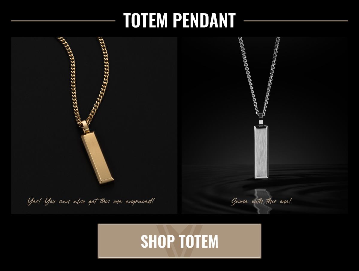 Engraved With This Totem Pendant