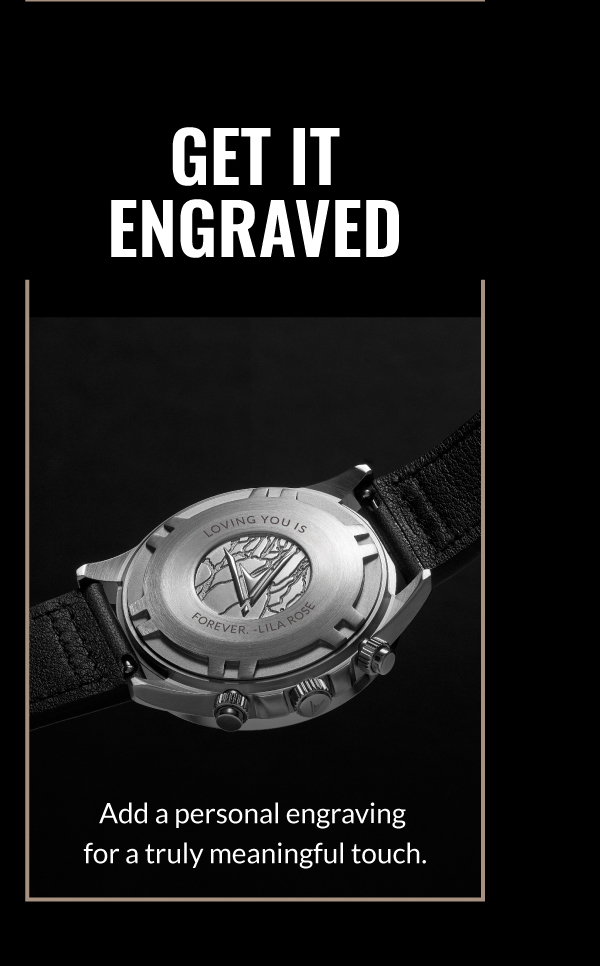 Get Your Watch Engraved