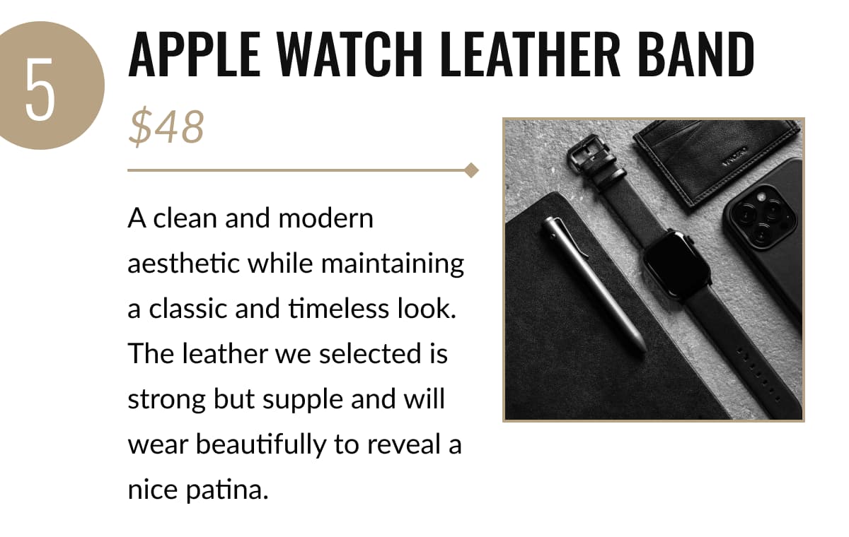 APPLE WATCH LEATHER BAND