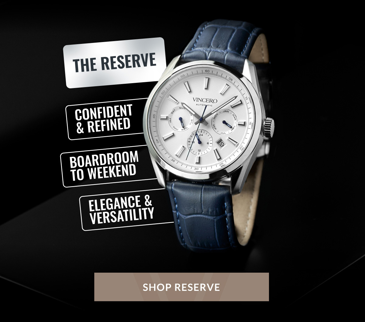 The Reserve Automatic - Blue/Silver