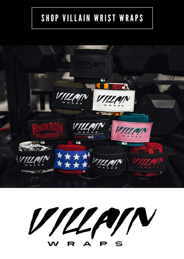 Villain Wrist Wraps… Tuff Wraps