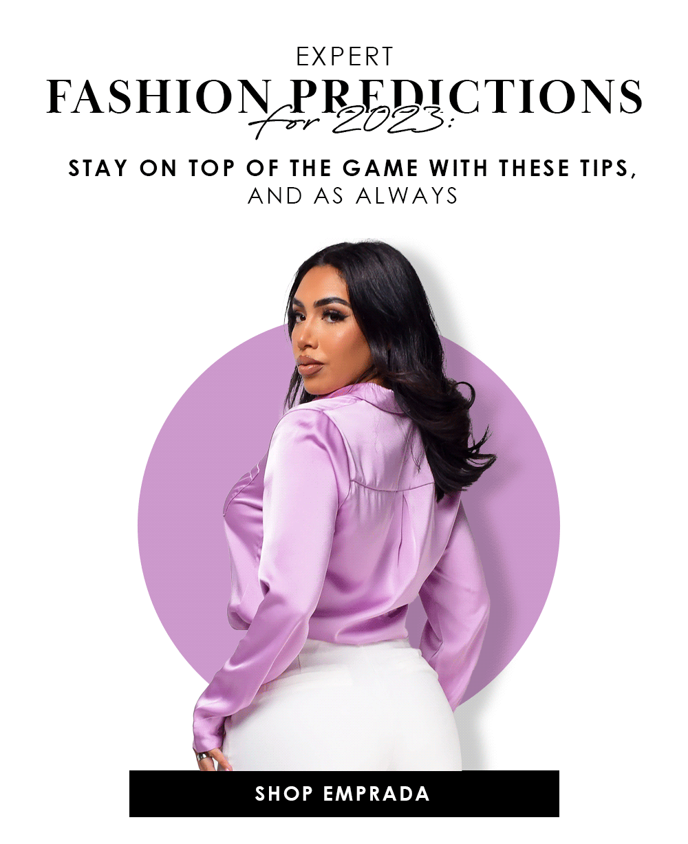 Take a peek at the crystal ball of fashion 🔮 Emprada