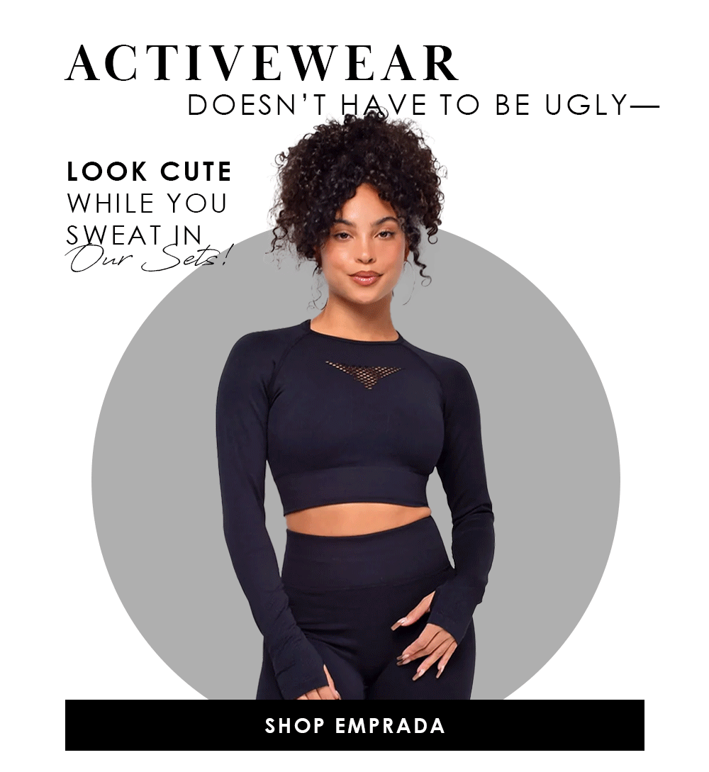 Hit the gym in style 💪 Emprada