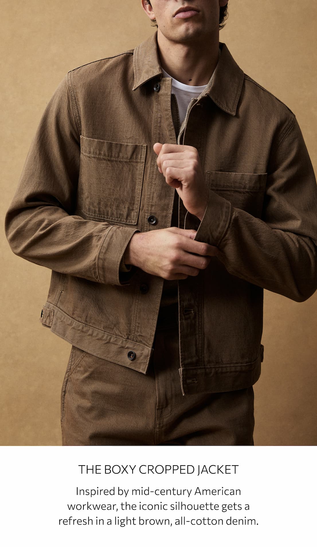 Shop the Boxy Cropped Jacket