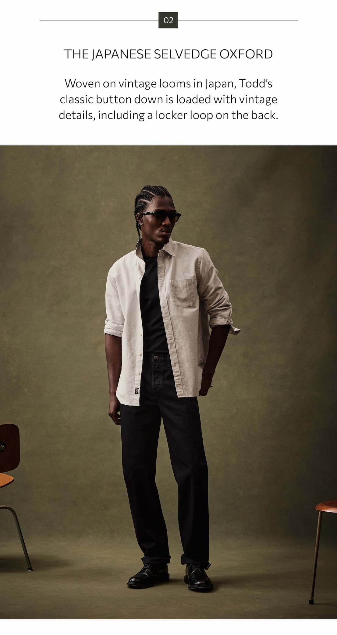 SHOP THE JAPANESE SELVEDGE OXFORD