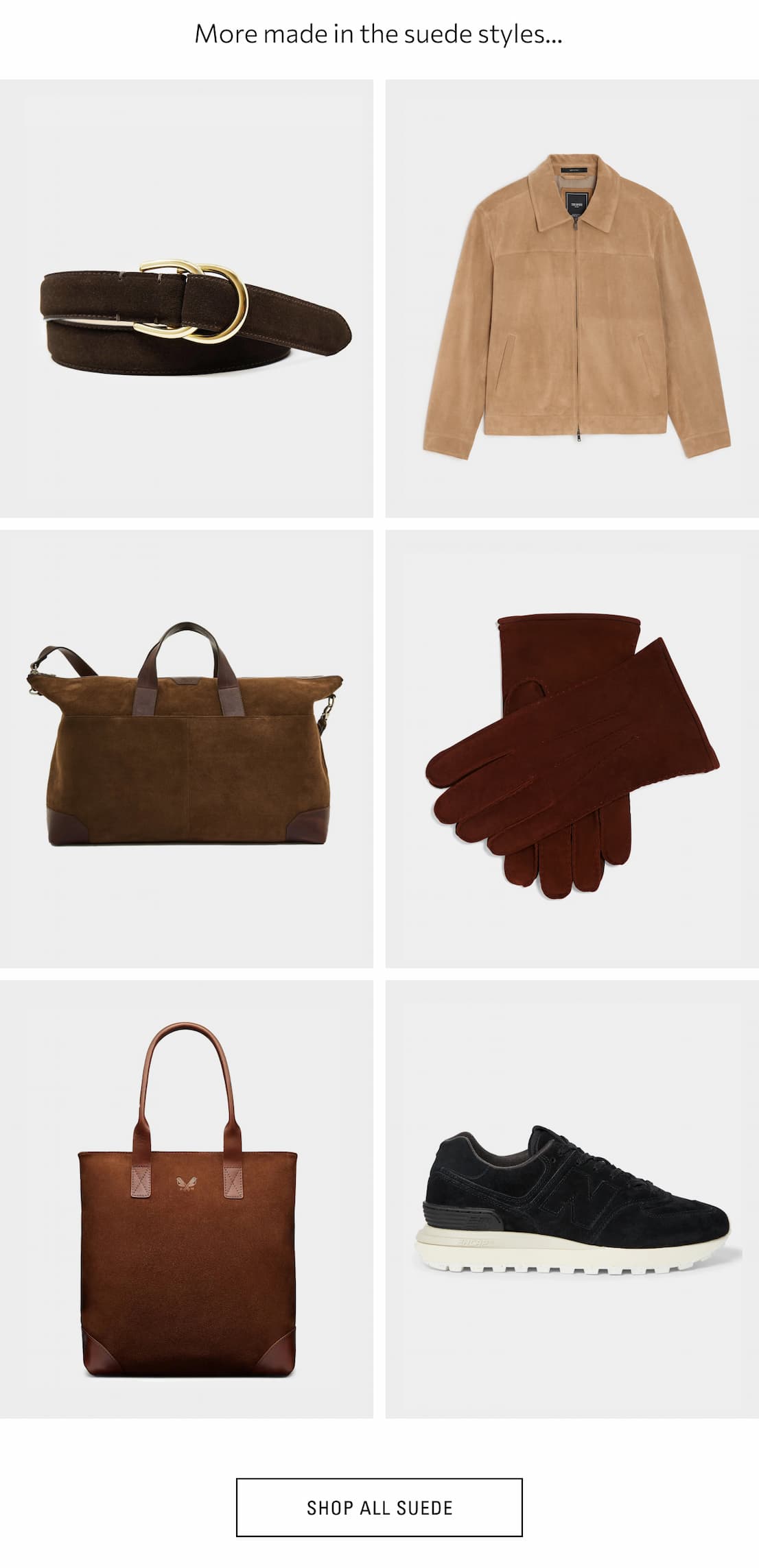 SHOP ALL SUEDE