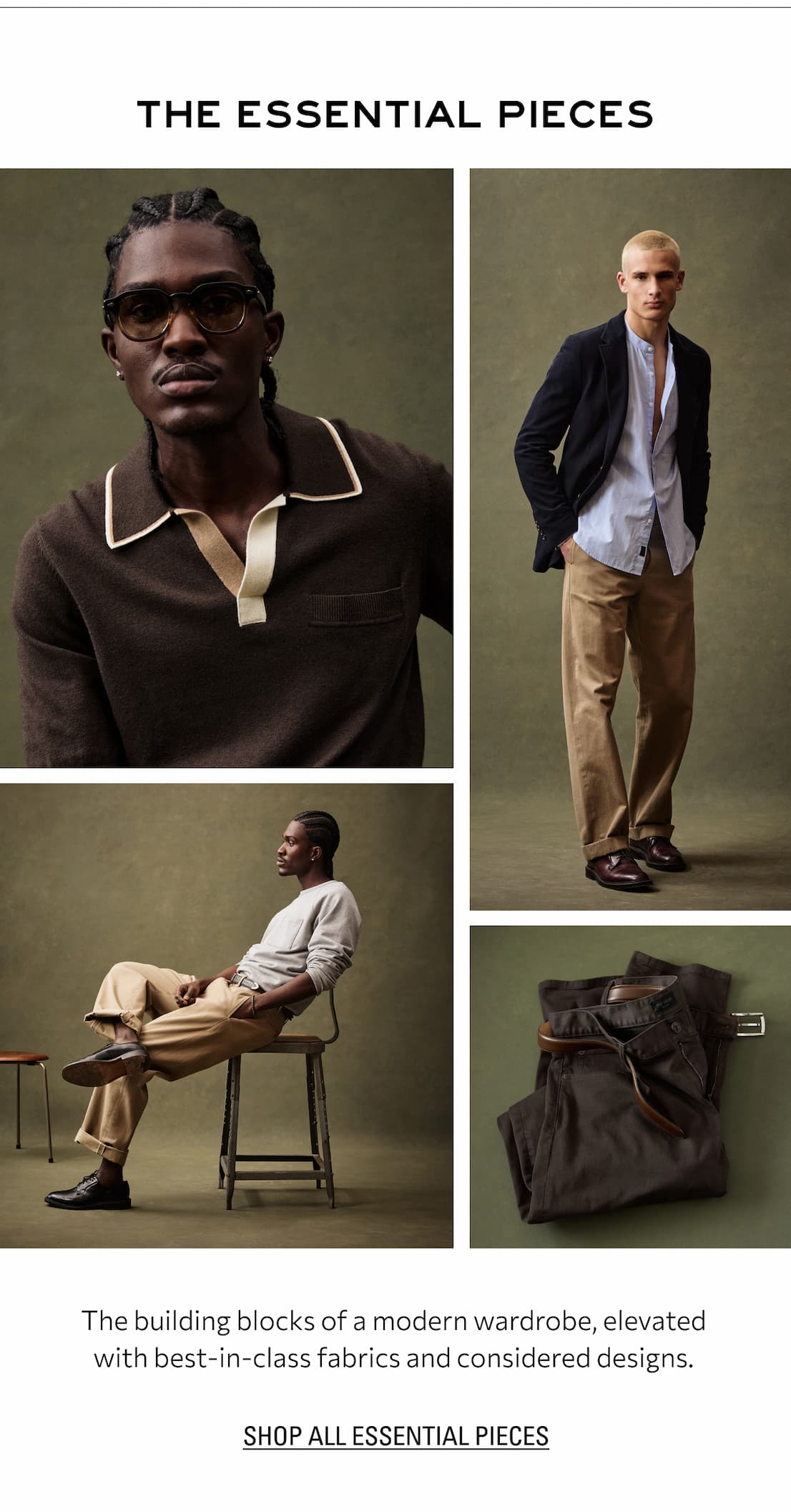 SHOP ALL ESSENTIAL PIECES