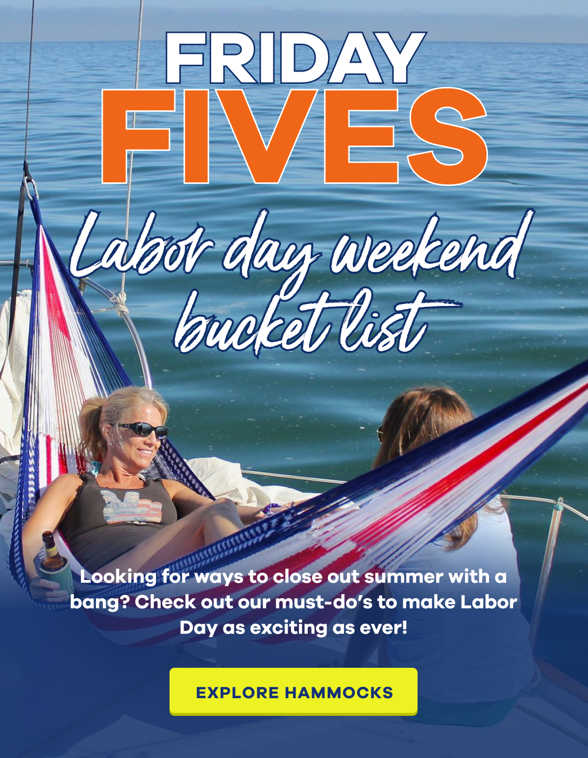 What’s on your bucket list? Yellow Leaf Hammocks