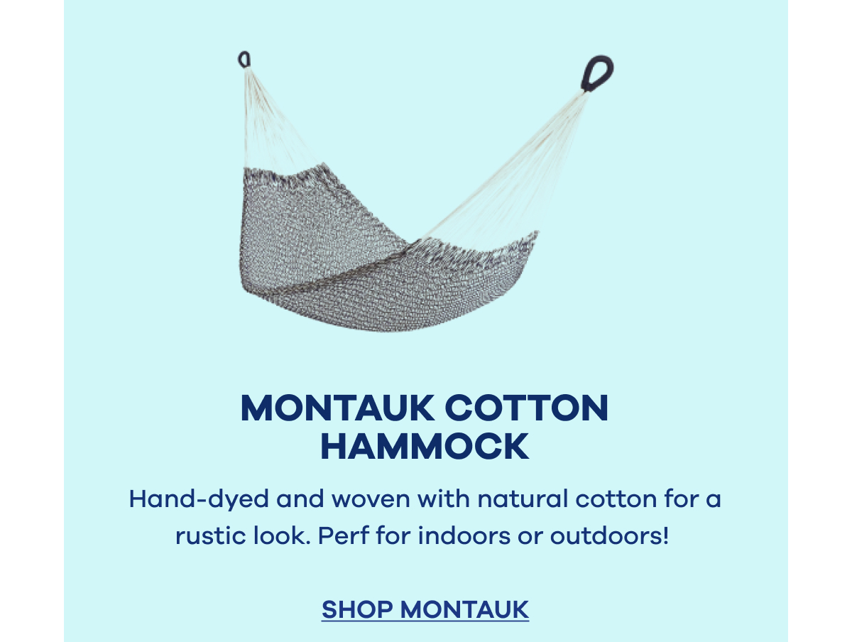 Ease into Labor Day Yellow Leaf Hammocks