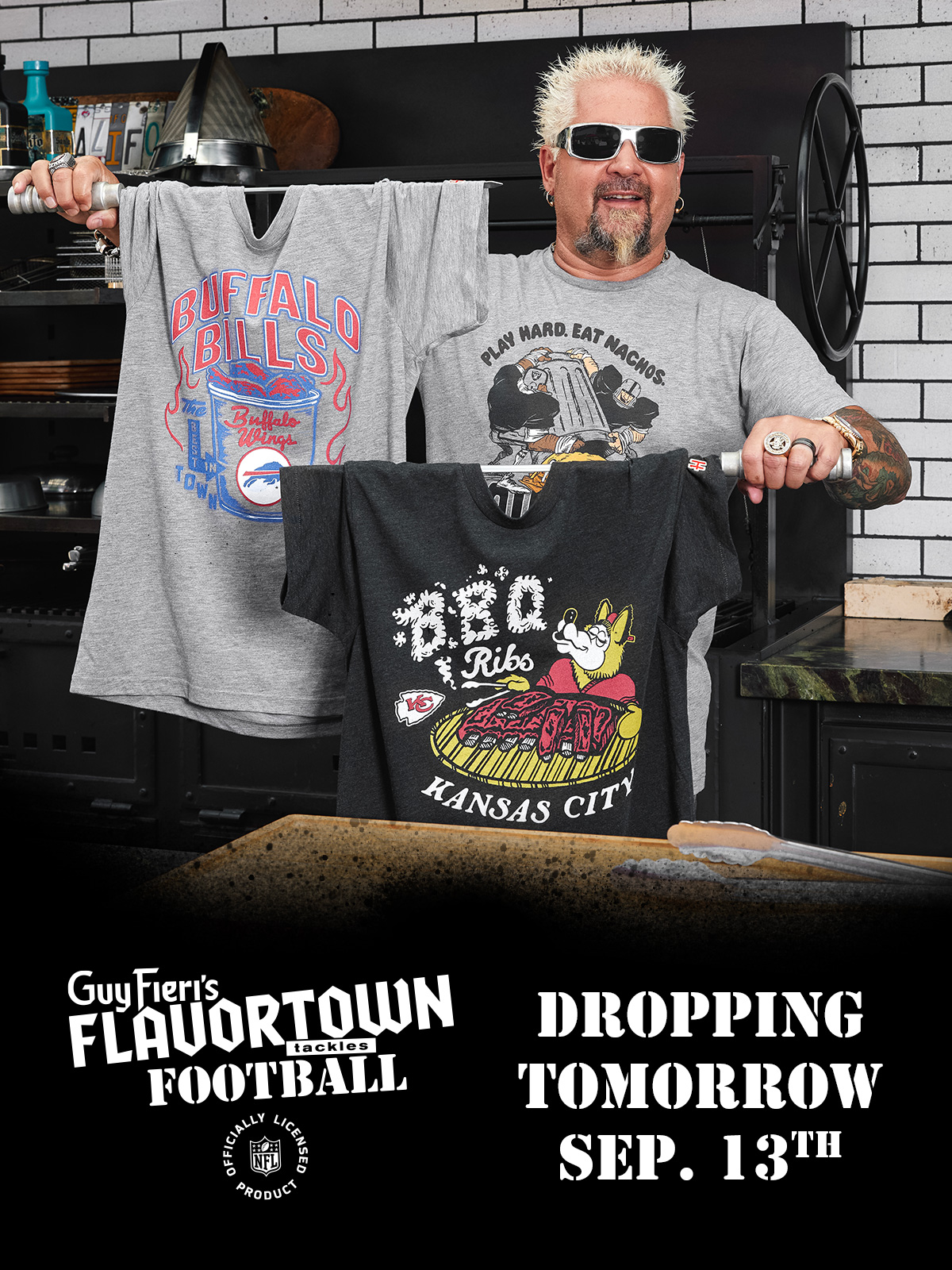 NFL Flavortown Collection drops September 13th