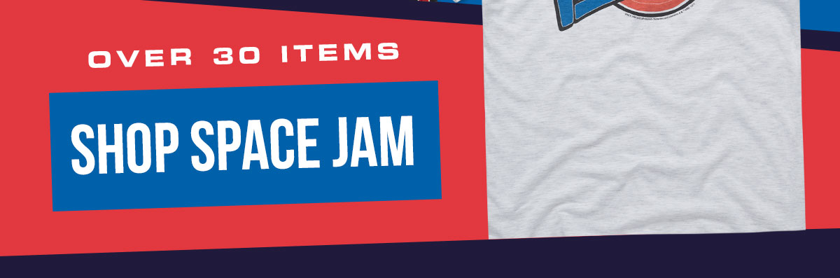 Over 30 items featuring Space Jam.