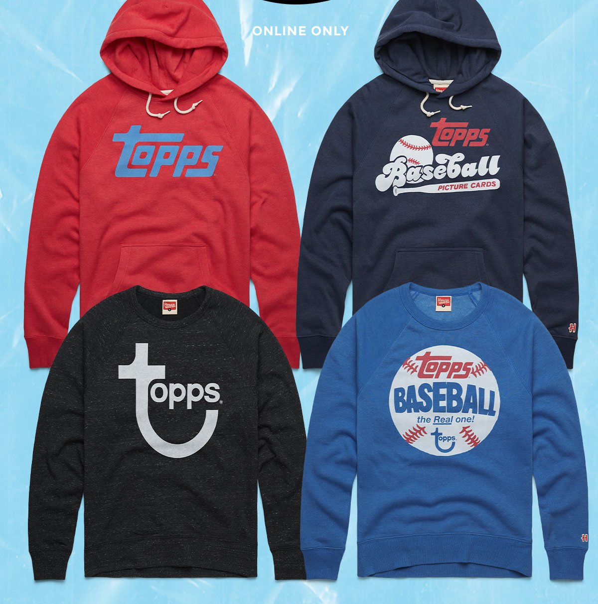 Topps Baseball Fleece. Available Online Only.